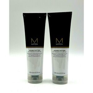 Paul Mitchell Mitch Double Hitter 2-In-1 Shampoo & Conditioner 8.5 oz-2 Pack